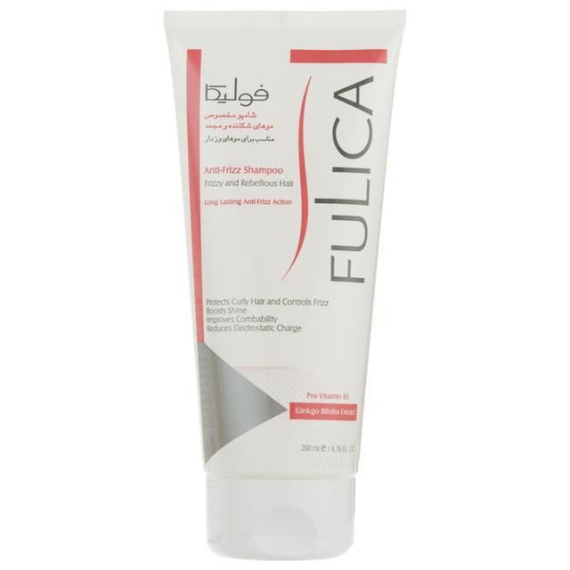 شامپو فولیکا مخصوص موهای شکننده و مجعد (Fulica) - Fulica Anti-Frizz Shampoo For Frizzy and Rebellious Hair 200ml