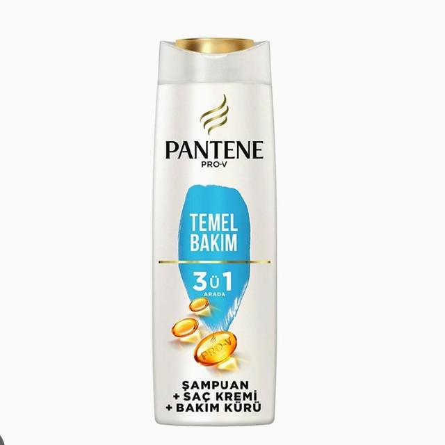 شامپو مو پنتن مدل Temel bakim 3in1 حجم 350 میلی لیتر - Pantene Temel bakim 3in1 Hair Shampoo 350ml