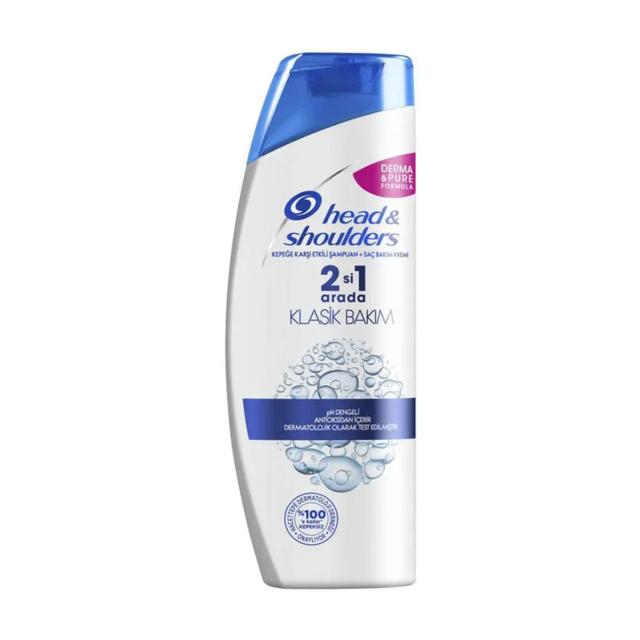 شامپو و نرم کننده مو هد اند شولدرز مدل Klasik Bakim 2 si 1 حجم 350 میلی لیتر - Head and Shoulders Klasik Bakim 2 si 1 Hair Shampoo 350ml