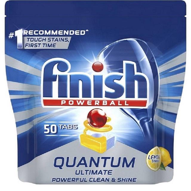 قرص ماشین ظرفشویی فینیش مدل Quantum Ultimate بسته 50 عددی - Finish powerBall Washing Machine Quantum Ultimate 50 psc