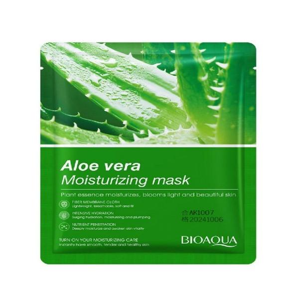 ماسک صورت بایو آکوا مدل آلوئه ورا حجم 25 گرم - BioAqua Aloe vera Face Mask 25 G