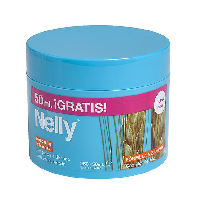 ماسک مو نلی مدل Wheat Protein حجم 300 میلی لیتر - Nelly Wheat Protein Hair Mask 300ml