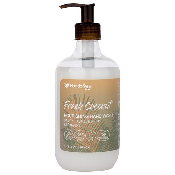 مایع دستشویی هندولوژی مدل Fresh Coconut حجم 500 میلی لیتر - مایع دستشویی هندولوژی مدل Fresh Coconut حجم 500 میلی لیتر