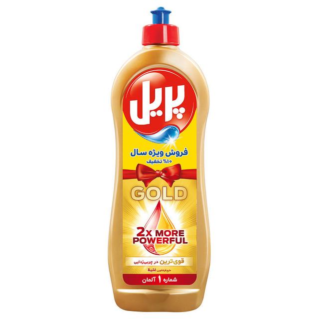مایع ظرفشویی پریل مدل Gold حجم 750 میلی لیتر - Pril Gold Dishwashing Liquid 1ml
