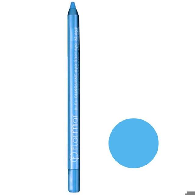 مداد چشم فلورمار مدل blue clinquant eye liner رنگ فیروزه ای - Flormar blue clinquant eye liner