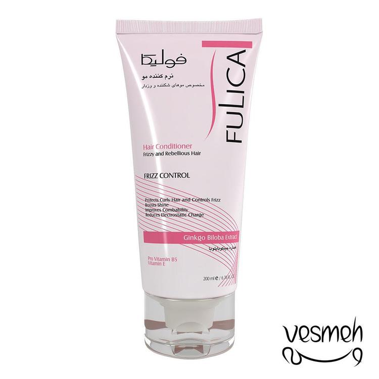 عکس نرم کننده برای موهای خشک و وز فولیکا با لوگوی وسمه