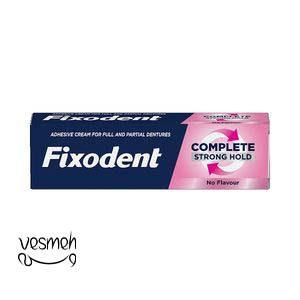 چسب دندان مصنوعی فیکسودنت صورتی - Fixodent Denture Adhesive Cream 47 g