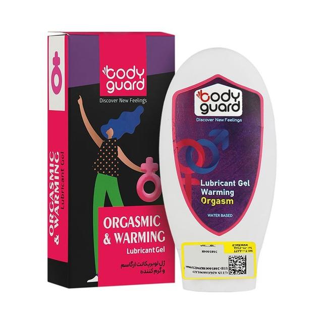 ژل لوبریکانت بادیگارد مدل ارگاسم و گرم کننده - BODYGUARD ORGASMIC AND WARMING LUBRICANT GEL