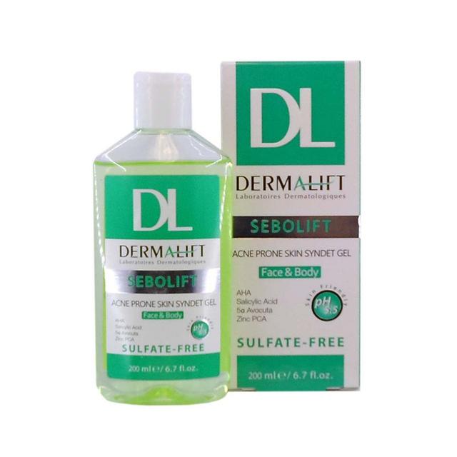 ژل شستشو صورت و بدن درمالیفت مدل سبولیفت حجم 200 میلی لیتر - ژل شستشو صورت و بدن درمالیفت مدل سبولیفت حجم 200 میلی لیتر