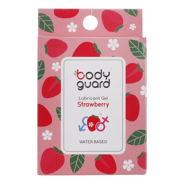 ژل لوبریکانت بادی گارد مدل Strawberry بسته 3 عددی - ژل لوبریکانت بادی گارد مدل Strawberry بسته 3 عددی