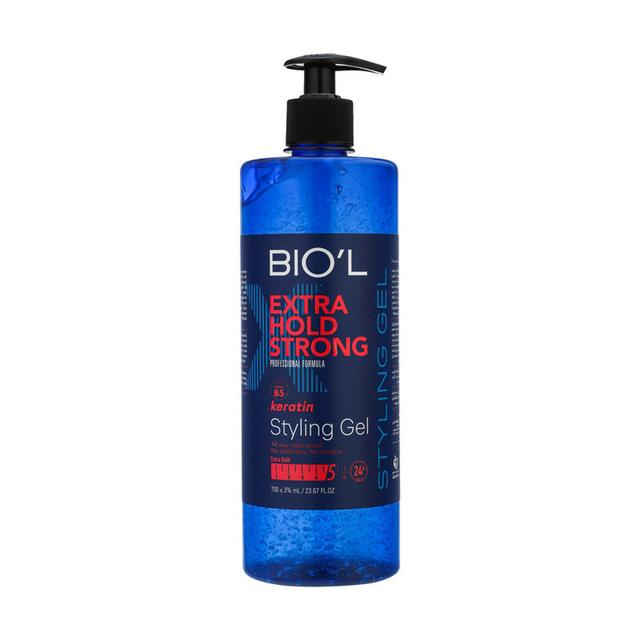ژل مو بیول مدل Extra Hold Strong حجم 700 میلی لیتر - Biol Extra Hold Strong Styling Gel 700ml