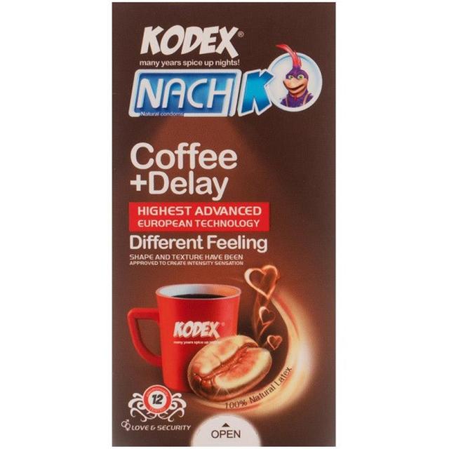 کاندوم کدکس مدل Coffee بسته 12 عددی - Nach Kodex Coffee Condom 12 PCS