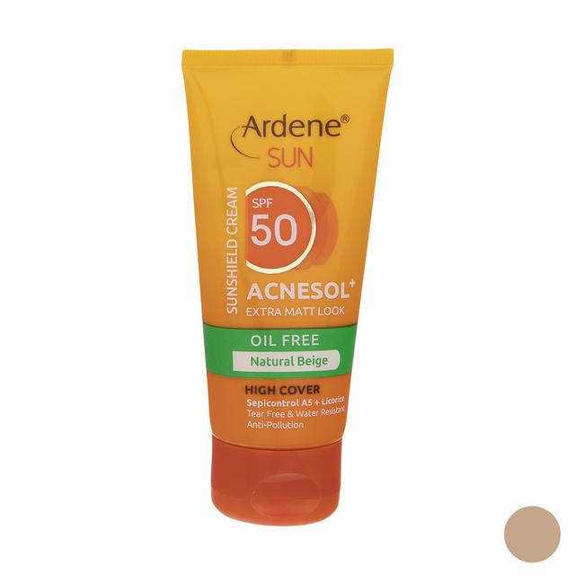 کرم ضد آفتاب آردن سان مدل Spf50 Natural Beige وزن 50 گرم - Ardene Sun Natural Beige Sunscreen Cream 50 gr