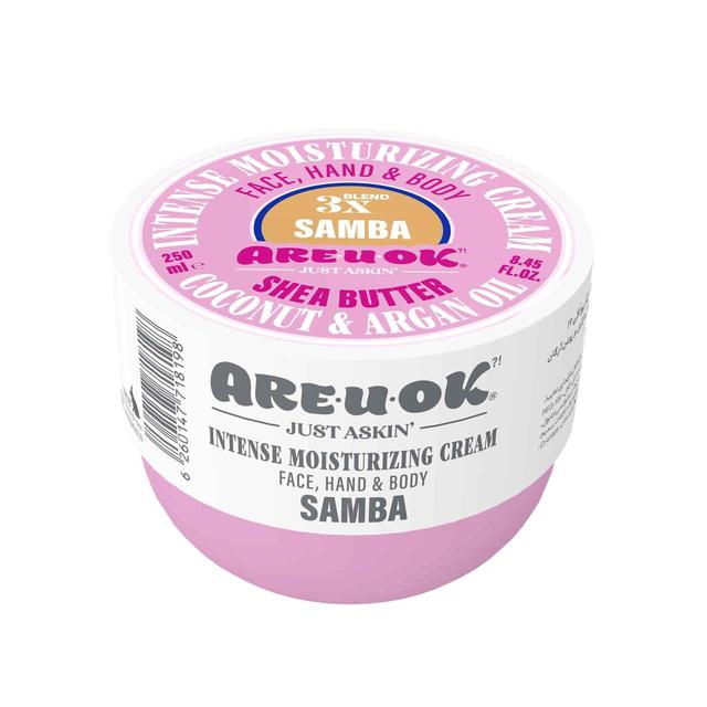 کرم مرطوب کننده آر یو اوکی مدل samba حجم 250 میلی لیتر - کرم مرطوب کننده آر یو اوکی مدل samba حجم 250 میلی لیتر