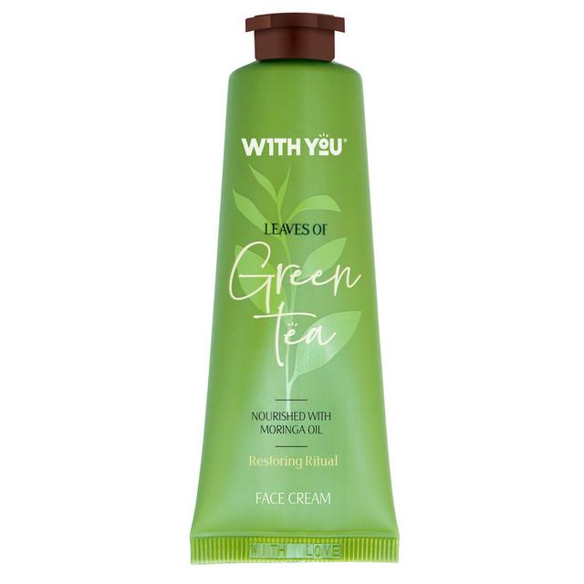 کرم مرطوب کننده ویت یو مدل Green Tea حجم 50 میلی لیتر - With You Green Tea Cream 50 ml