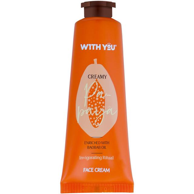 کرم مرطوب کننده ویت یو مدل Papaya حجم 50 میلی لیتر - With You Papaya Mois Cream 50ml