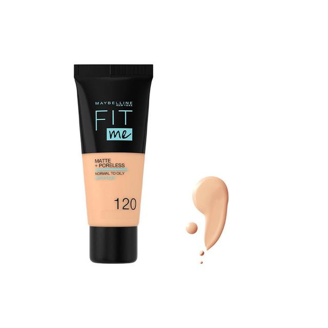 کرم پودر میبلین مدل Fit Me شماره 120 حجم 30 میلی لیتر - Maybelline Fit me Foundation N120 30ml