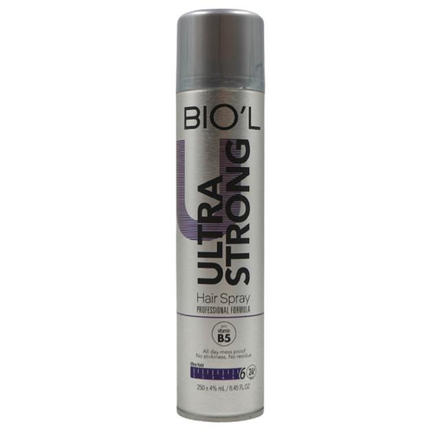 اسپری تافت حالت دهنده مو بیول مدل Ultra Strong - Biol Ultra Strong Hair Spray