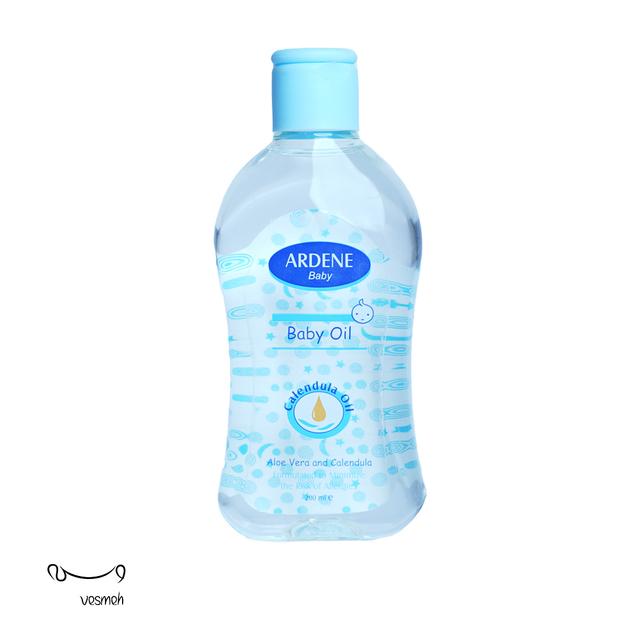 روغن بچه آردن حجم 200 میلی لیتر - Ardene Baby Oil With Aloevera And Calendula 200ml