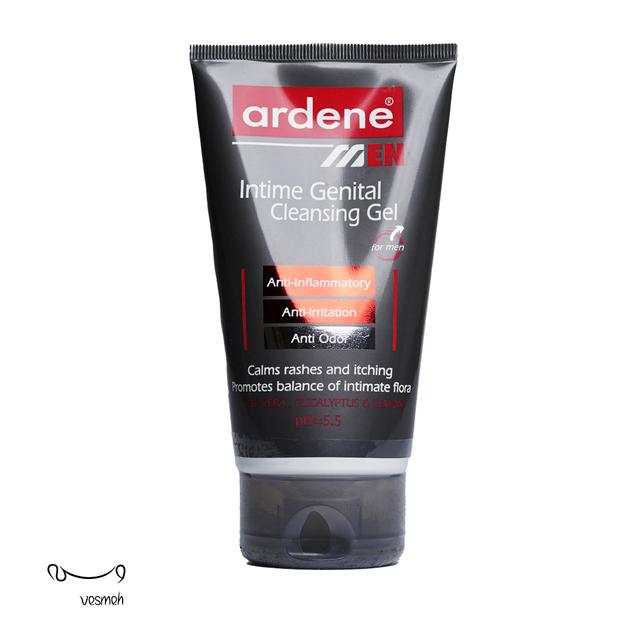 ژل بهداشتی آقايان آردن حجم 150 میلی لیتر  - Ardene Intime Genital Cleansing Gel For Men 150ml