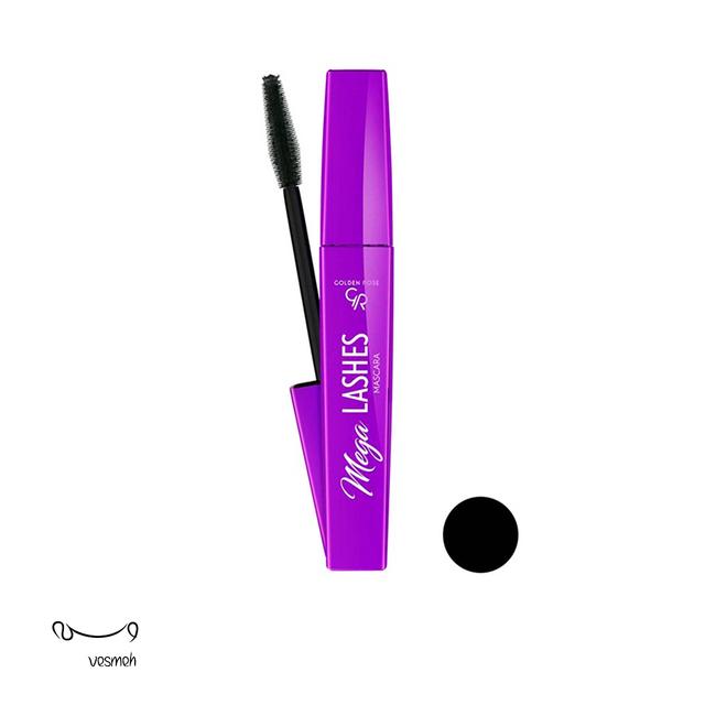 ریمل گلدن رز (Golden Rose) مدل Mega Lashes - Golden Rose Mega Lashes Mascara