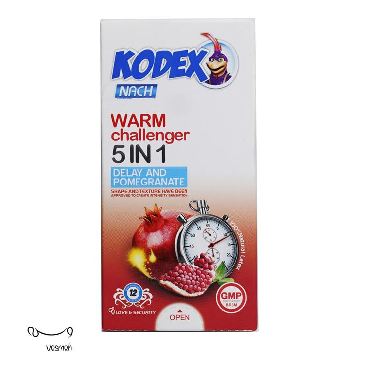 Kodex Warm Challenger 5in1 Condom 12PSC vesmehcom_bcb73_1721931050401.jpg