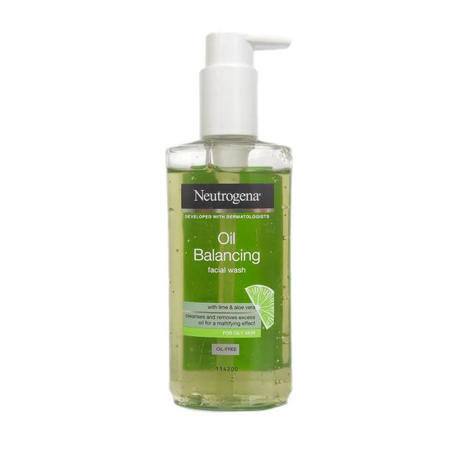 ژل شستشو عمیق صورت نوتروژینا مناسب پوست های چرب حجم 200 میل - Neutrogena Oil Balancing Face Wash 200ml