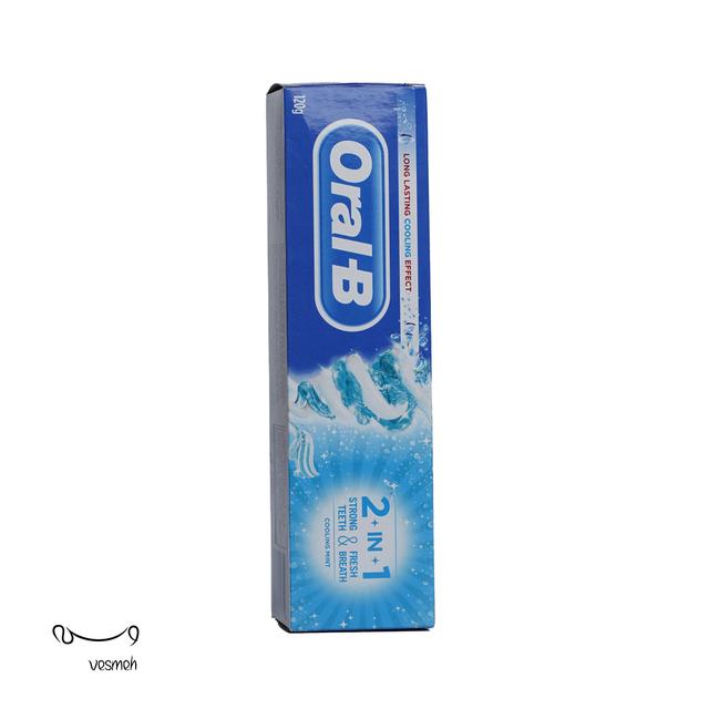 خمیر دندان اورال-بی مدل COOLING EFFECT حجم 120 میلی لیتر - ORAL-B COOLING EFFECT TOOTHPASTE 120ML