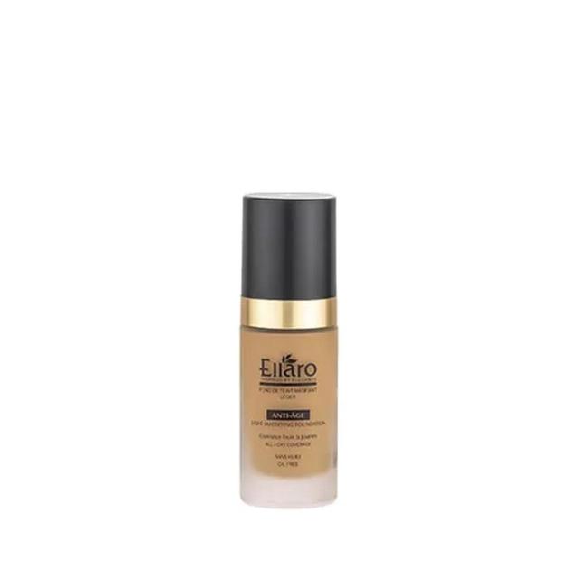 کرم پودر ضد چروک آنتی ایج الارو - 05 - ELLARO Anti Age Light Mattifying Foundation - 05
