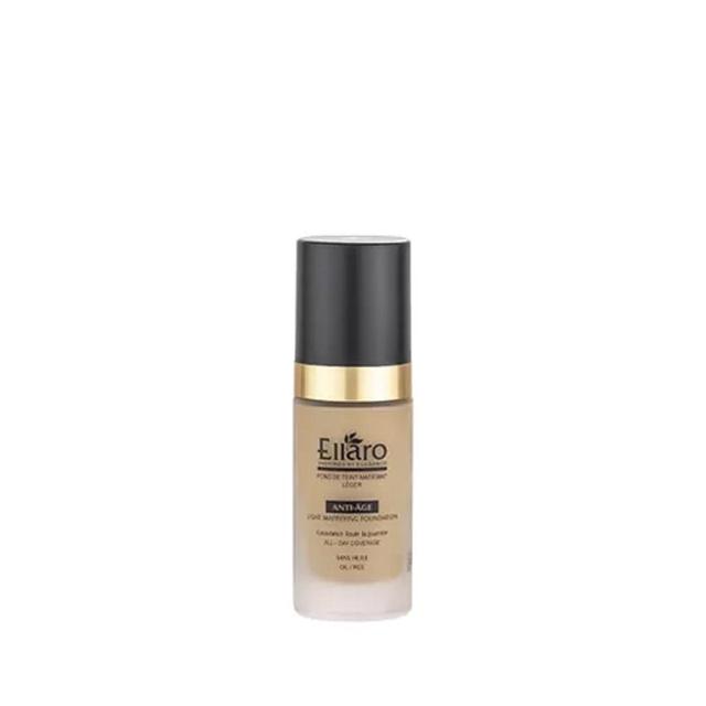 کرم پودر ضد چروک آنتی ایج الارو - 03 - ELLARO Anti Age Light Mattifying Foundation - 03